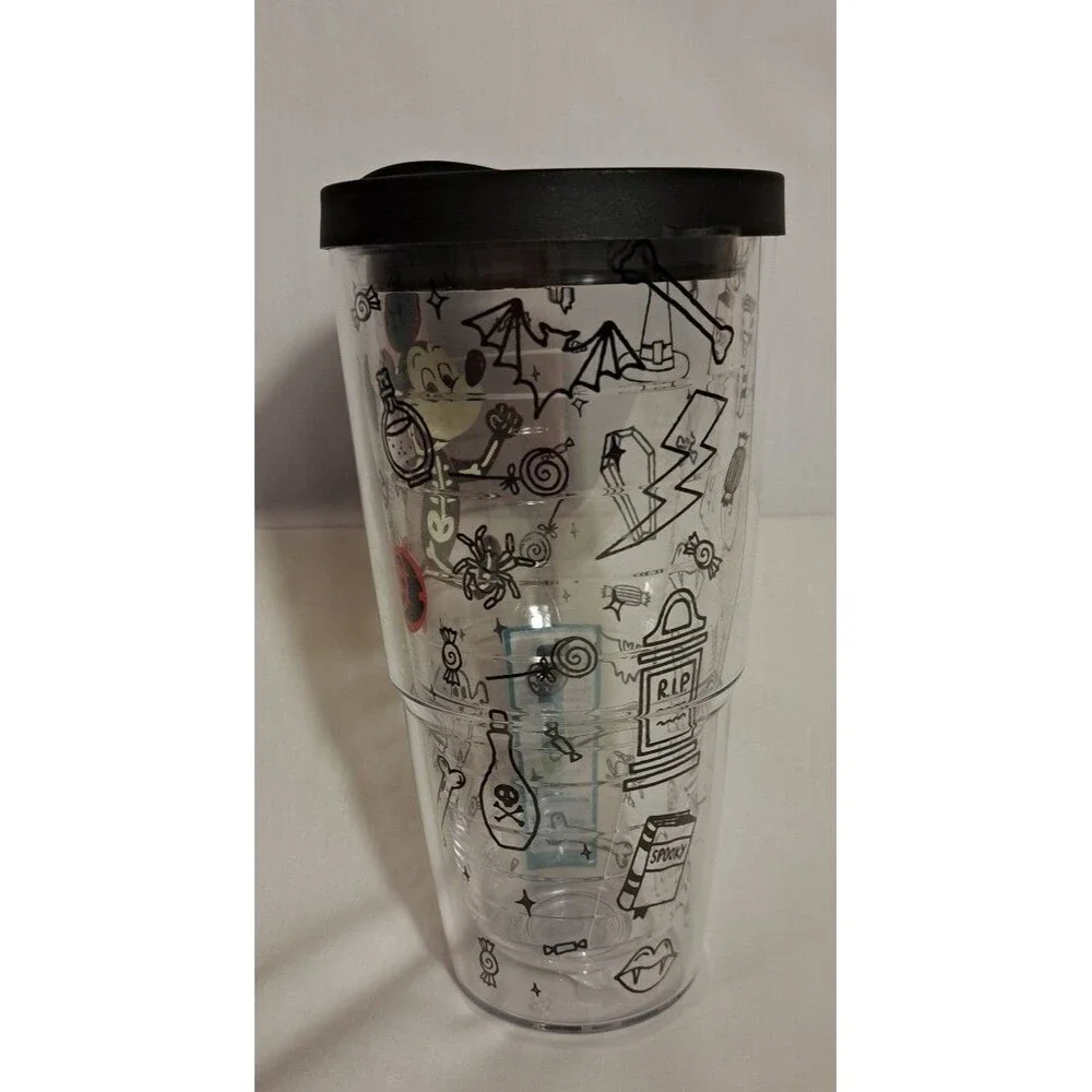 BRAND NEW Disney Mickey Mouse Haunted House 24oz Tervis Tumbler Licensed Nwt
